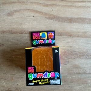 Gumdrop Super Solid Squish! Orange Stress Toy